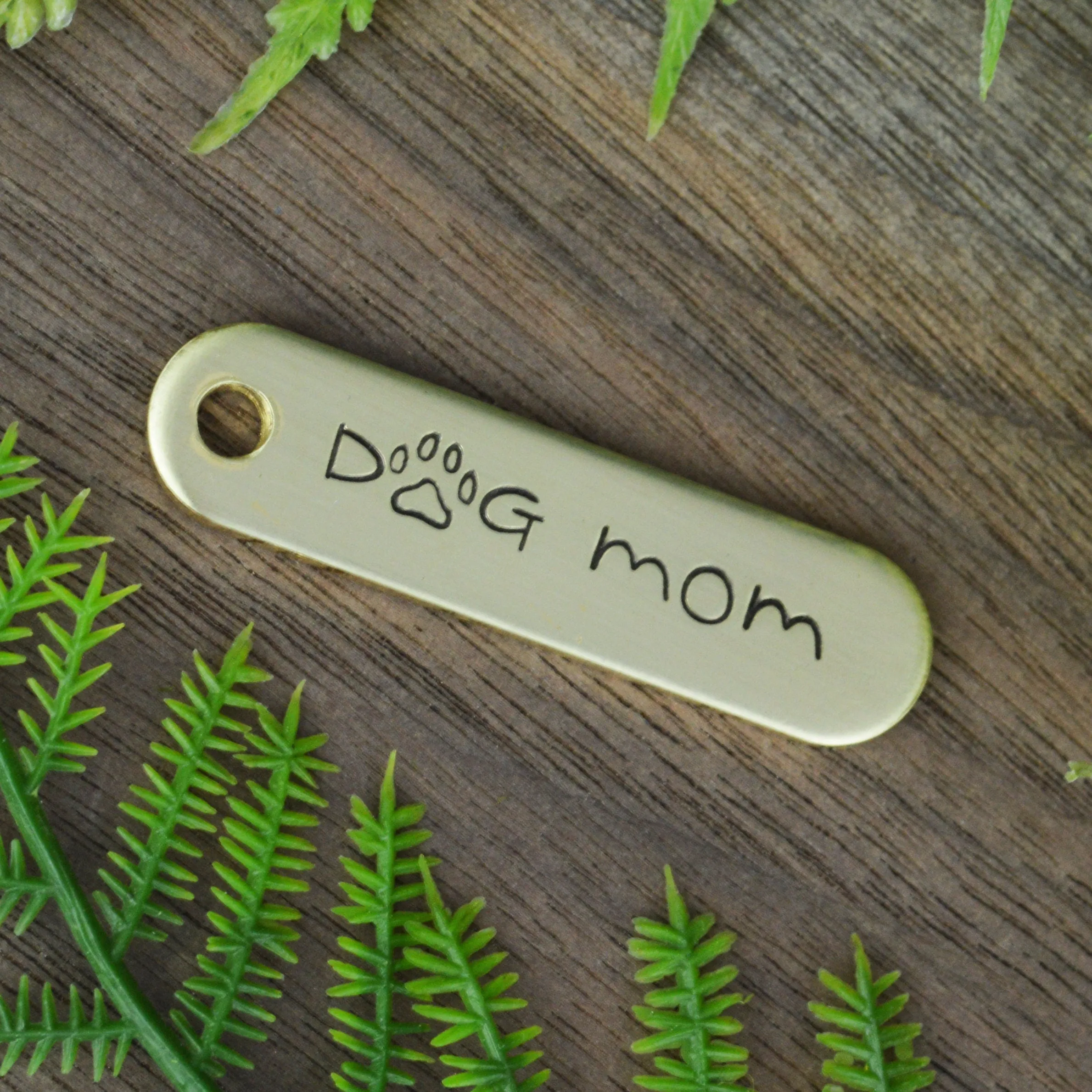 Dog Mom Keychain