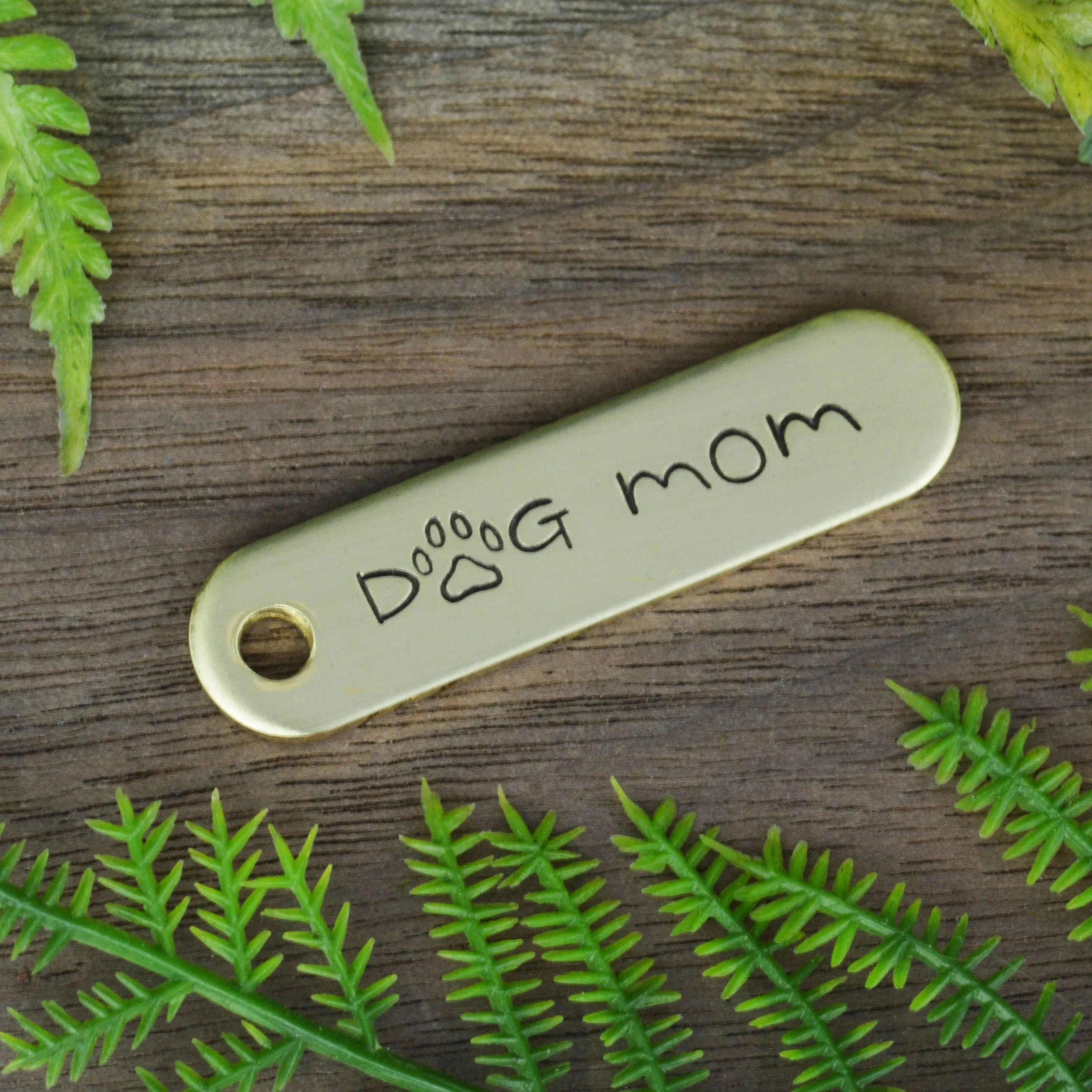 Dog Mom Keychain