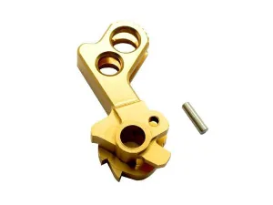 DP / UAC Match Grade CNC Stainless Steel Hammer for Hi-Capa (Type C, Gold)