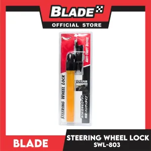 Dub SWL-803 Steering Wheel Lock Hammer Type (Yellow)