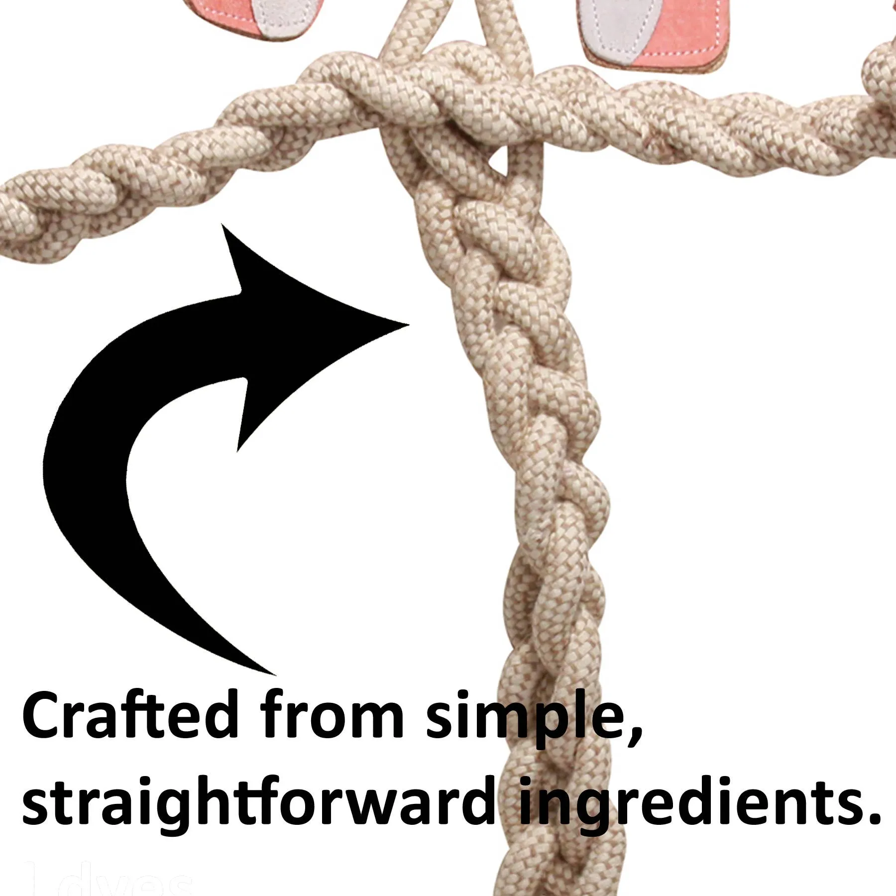 Duck Natural Rope Knottie®, Large (9mm d.) Dog Toy (Copy)