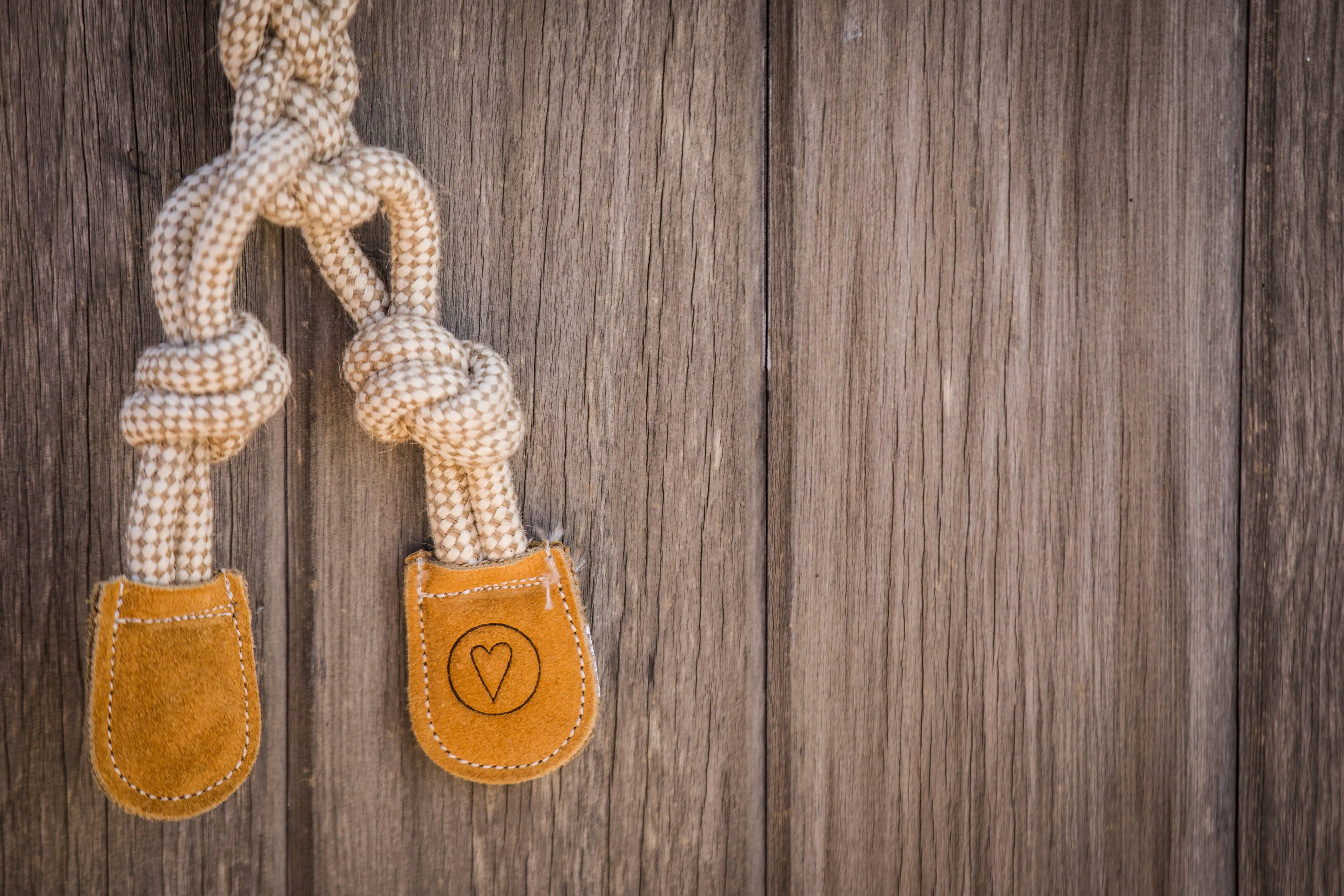 Duck Natural Rope Knottie®, Large (9mm d.) Dog Toy (Copy)