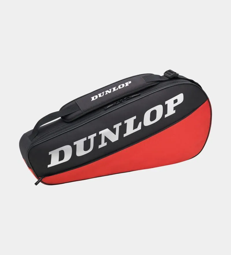 Dunlop CX CLUB 3 RACKET BAG (BLACK/RED)