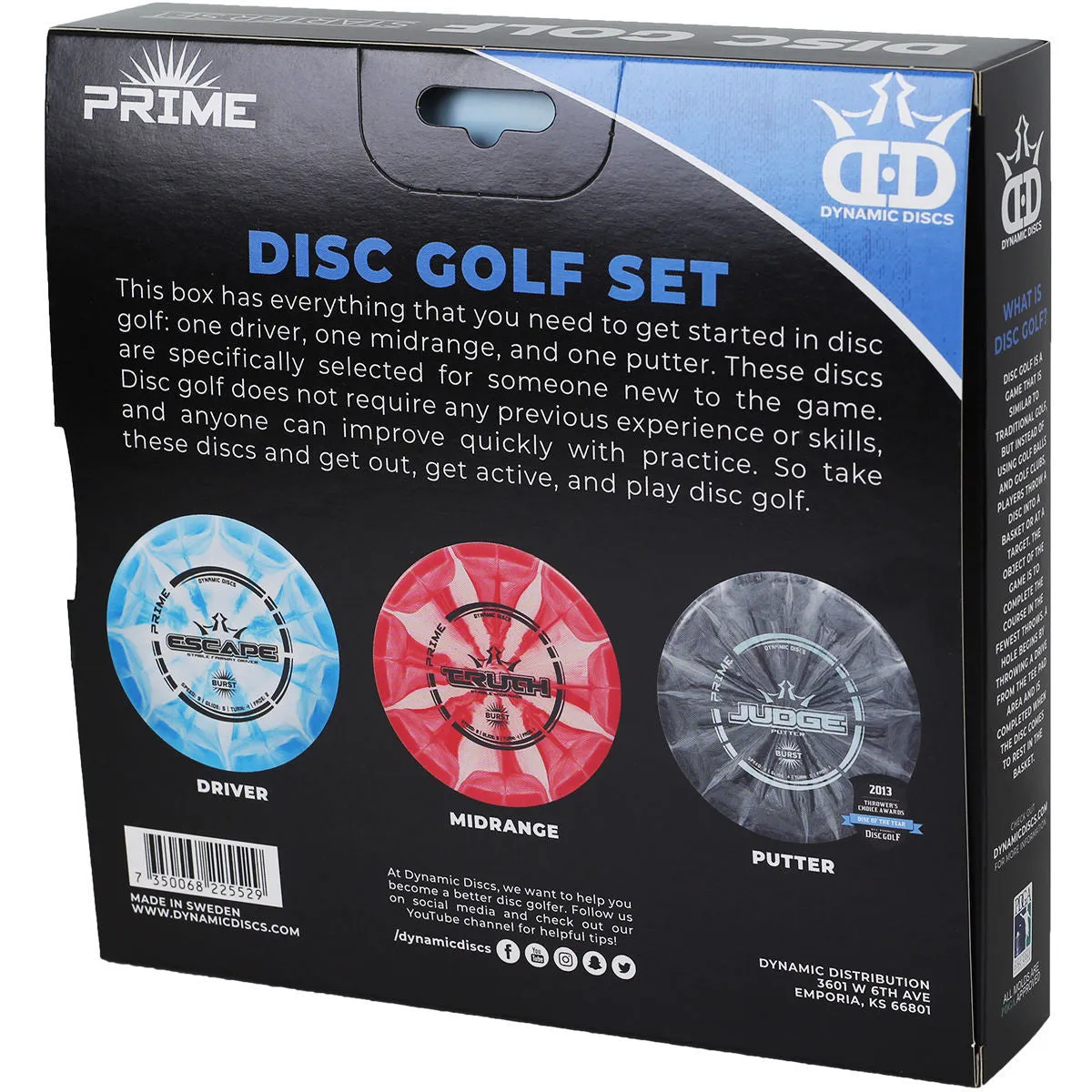 Dynamic Discs Disc Golf Starter Set
