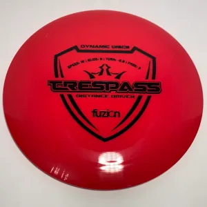 Dynamic Discs Fuzion Trespass 172g