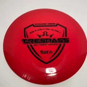 Dynamic Discs Fuzion Trespass 175g