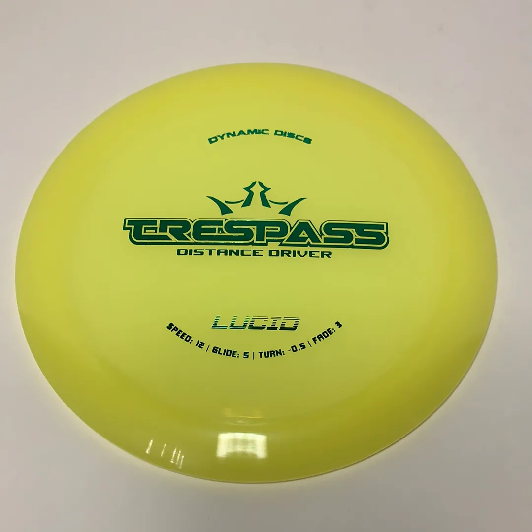 Dynamic Discs Lucid Trespass 173g