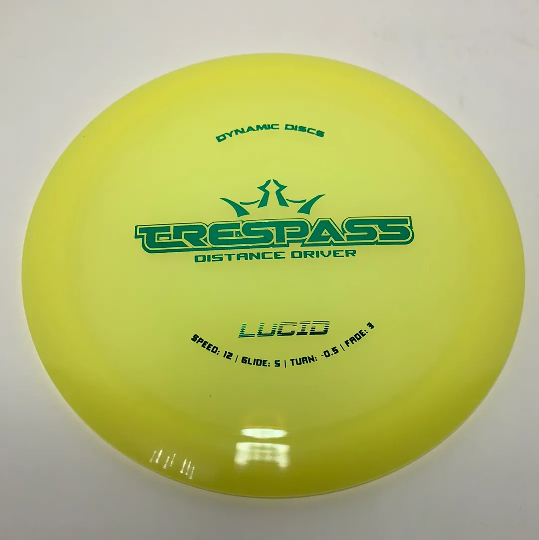 Dynamic Discs Lucid Trespass 173g