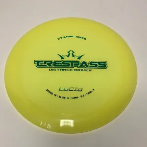 Dynamic Discs Lucid Trespass 173g