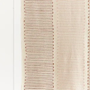 Embroidered Blanket Hand Woven with Detailed Artisanal Design Iris