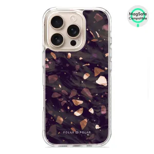 Eminence Terrazzo Gem - iPhone 16 Pro Clear Bumper MagSafe Case