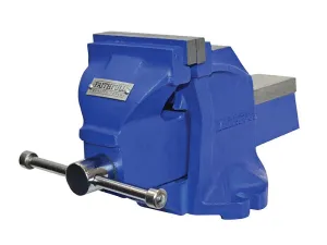 Faithfull Mechanics Bench Vice With Anvil 100Mm (4In)
