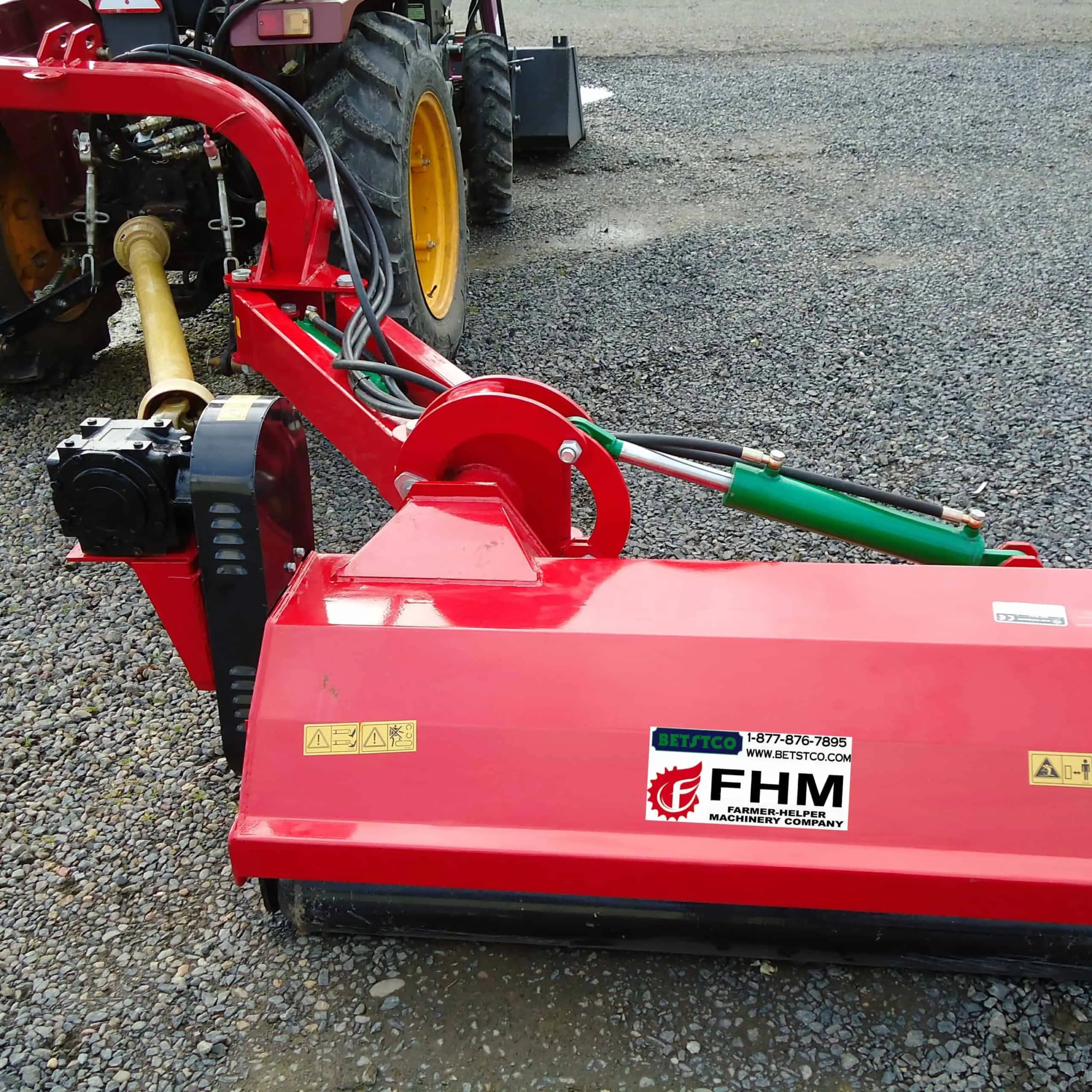 Farmer Helper FH-AGF Standard Ditch Bank Flail Mower | 55" to 71" Working Width | 45-85HP For Tractor
