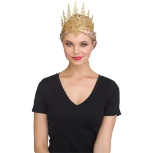 Flexible Glitter Crown Gold