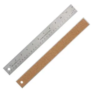 Flexible Stainless Steel Ruler, 12"