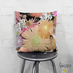 Floral Throw Pillow 'C Floral 01'