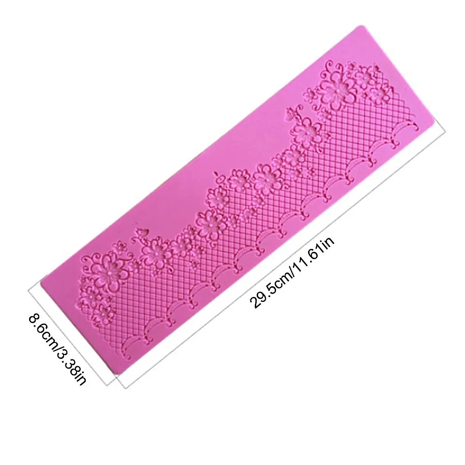 FLOWER DRAPE CAKE LACE MAT