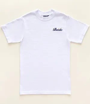 Flower Script tee by Bside Studio "Black"