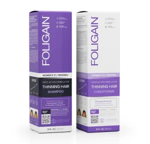 FOLIGAIN Hair Growth Shampoo   Conditioner Kit For Women