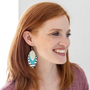 For Keeps Triple Leaf Earrings