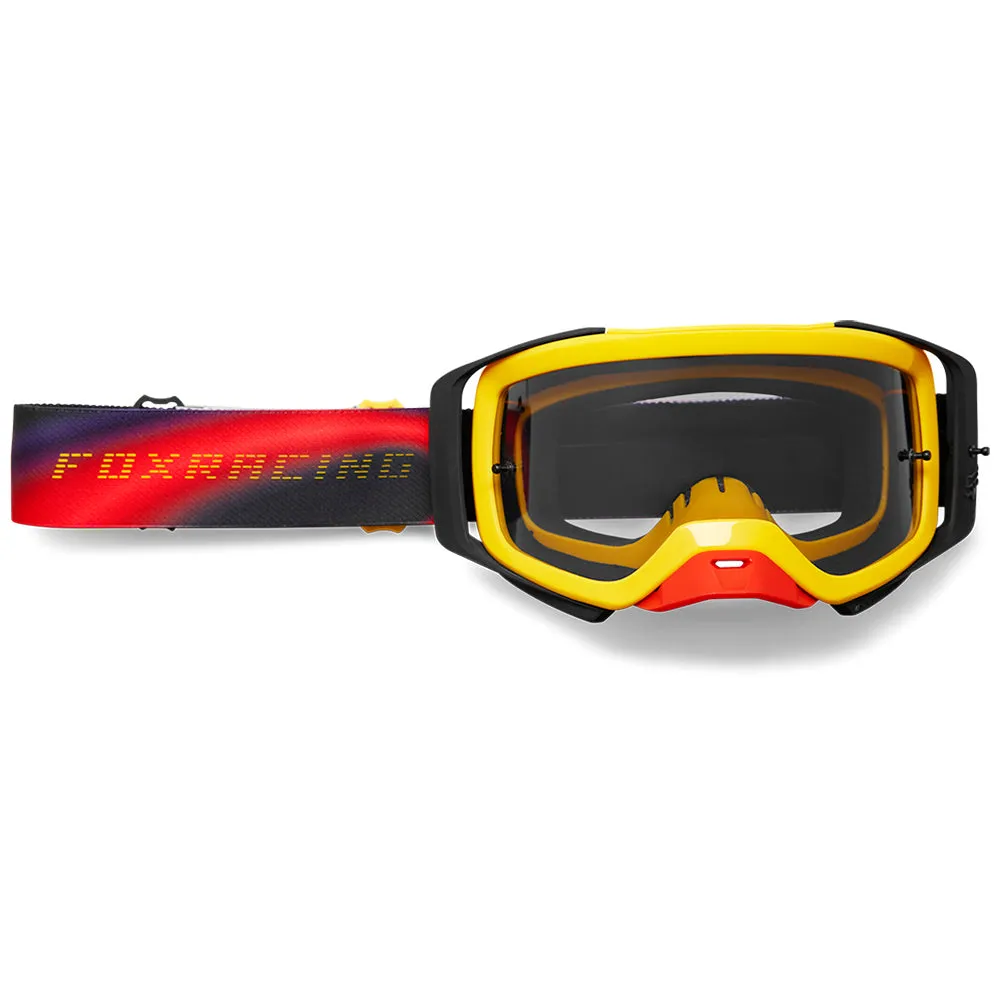 FOX AIRSPACE FGMNT GOGGLES [BLACK/YELLOW]