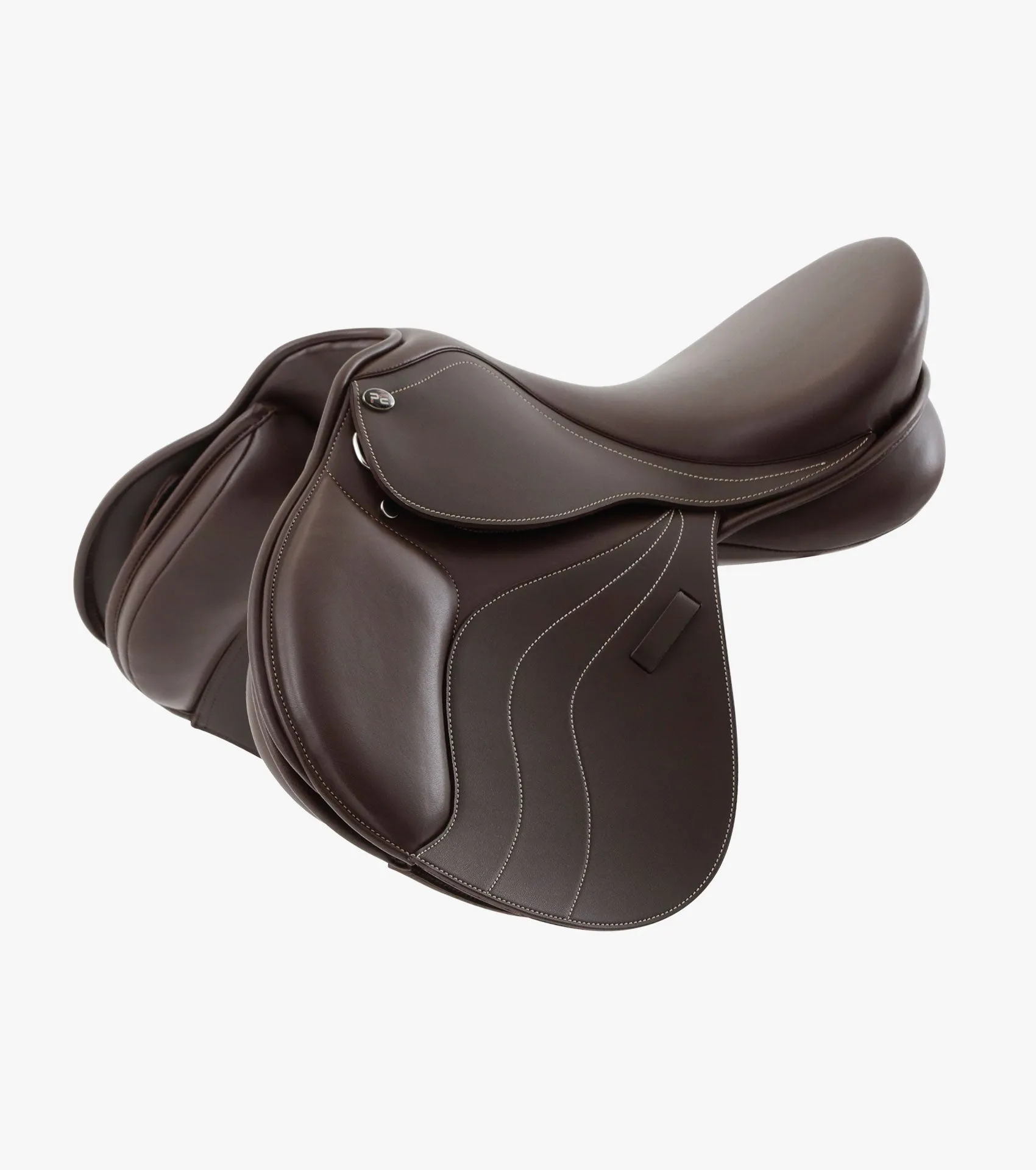 Foxhill Pony Synthetic General Purpose Jump Saddle Brown