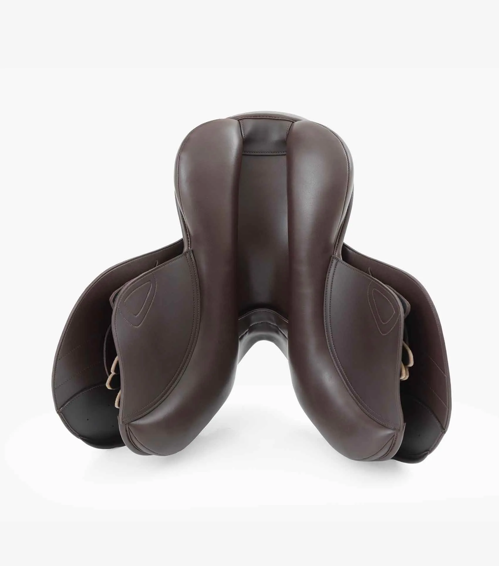 Foxhill Pony Synthetic General Purpose Jump Saddle Brown
