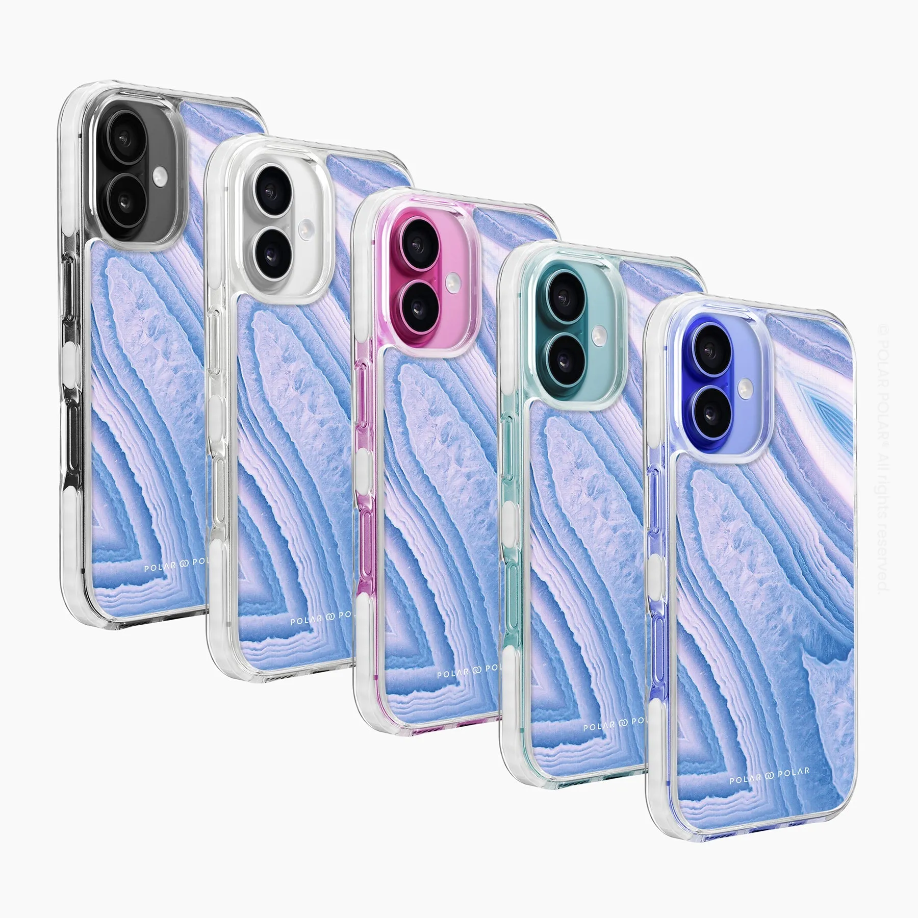 Frozen River - iPhone 16 Clear Bumper MagSafe Case