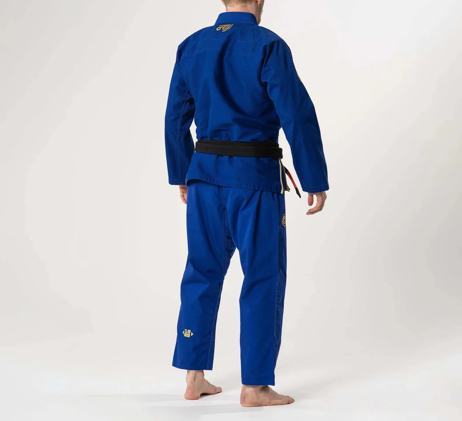 Fuji Sports Flow Tech BJJ Gi Blue - Gold