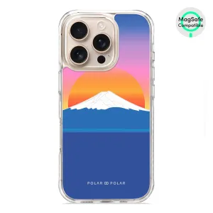 Fujisan Sunset - iPhone 16 Pro Clear Bumper MagSafe Case