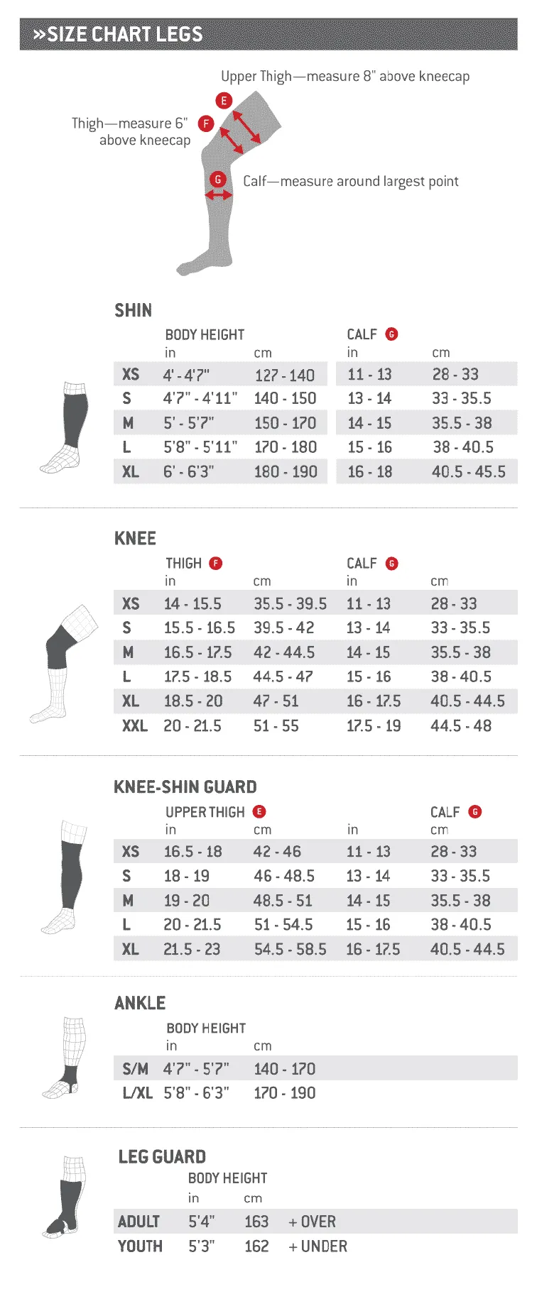 G-Form Elite-Knee Shin Guards