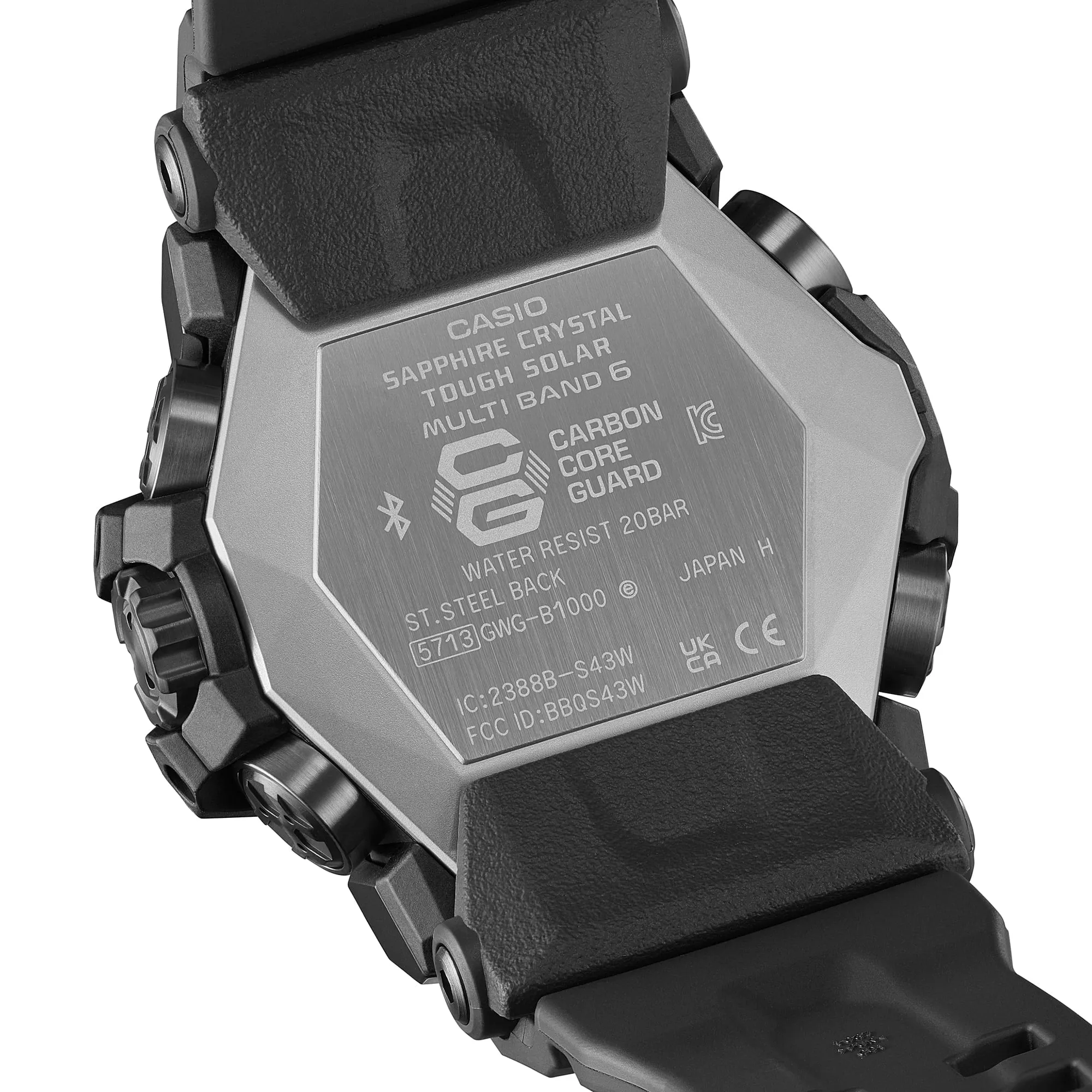 G-Shock Master of G MUDMASTER Emergency Colors Digi-Analog Watch GWG-B1000EC-1A