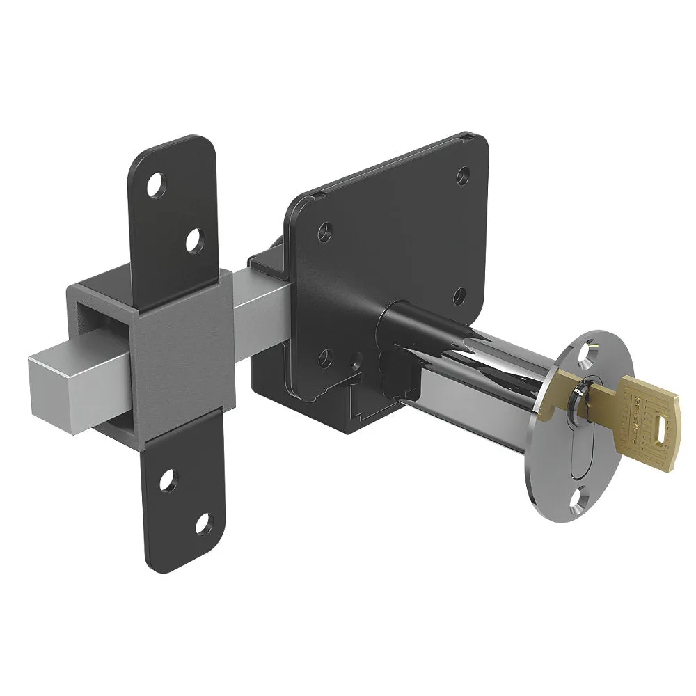 Gatemate Euro Profile Long Throw Lock - Double Locking