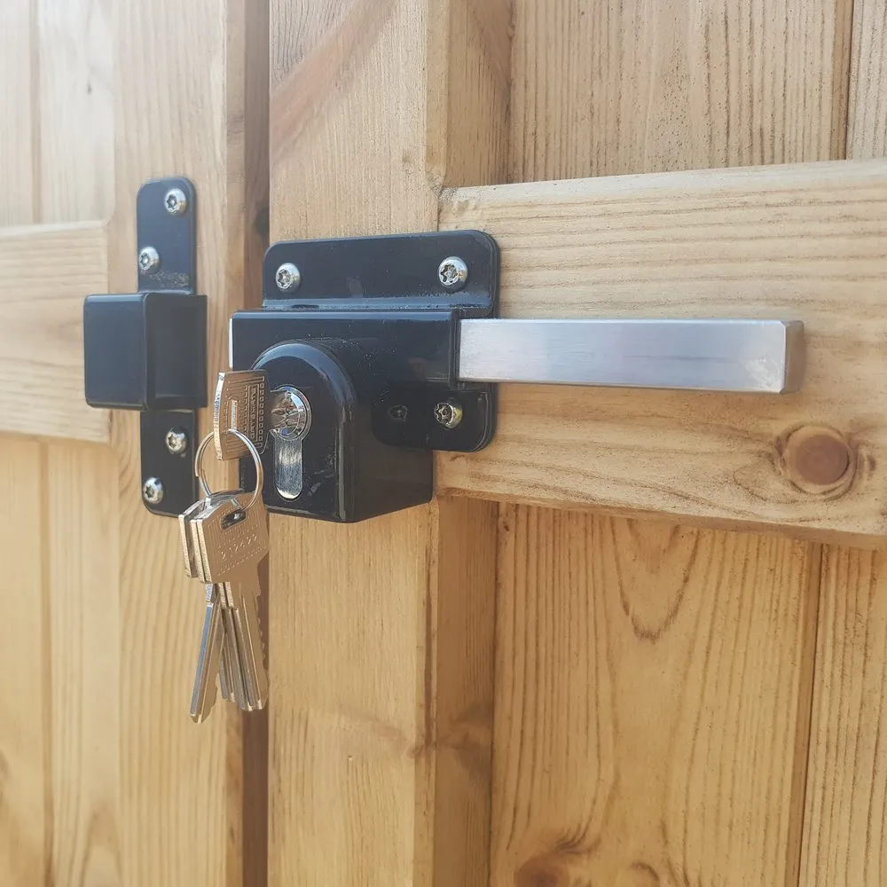 Gatemate Euro Profile Long Throw Lock - Double Locking