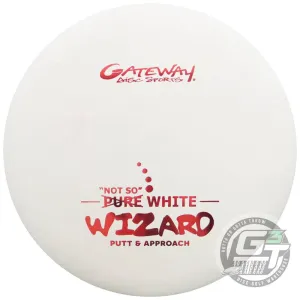 Gateway "Not So" Pure White Wizard Putter Golf Disc