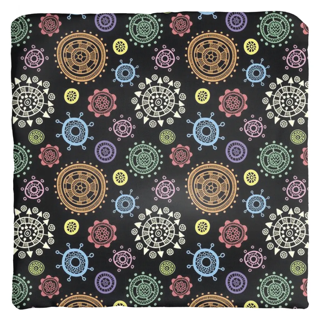 Gears and Cogs Throw Pillow