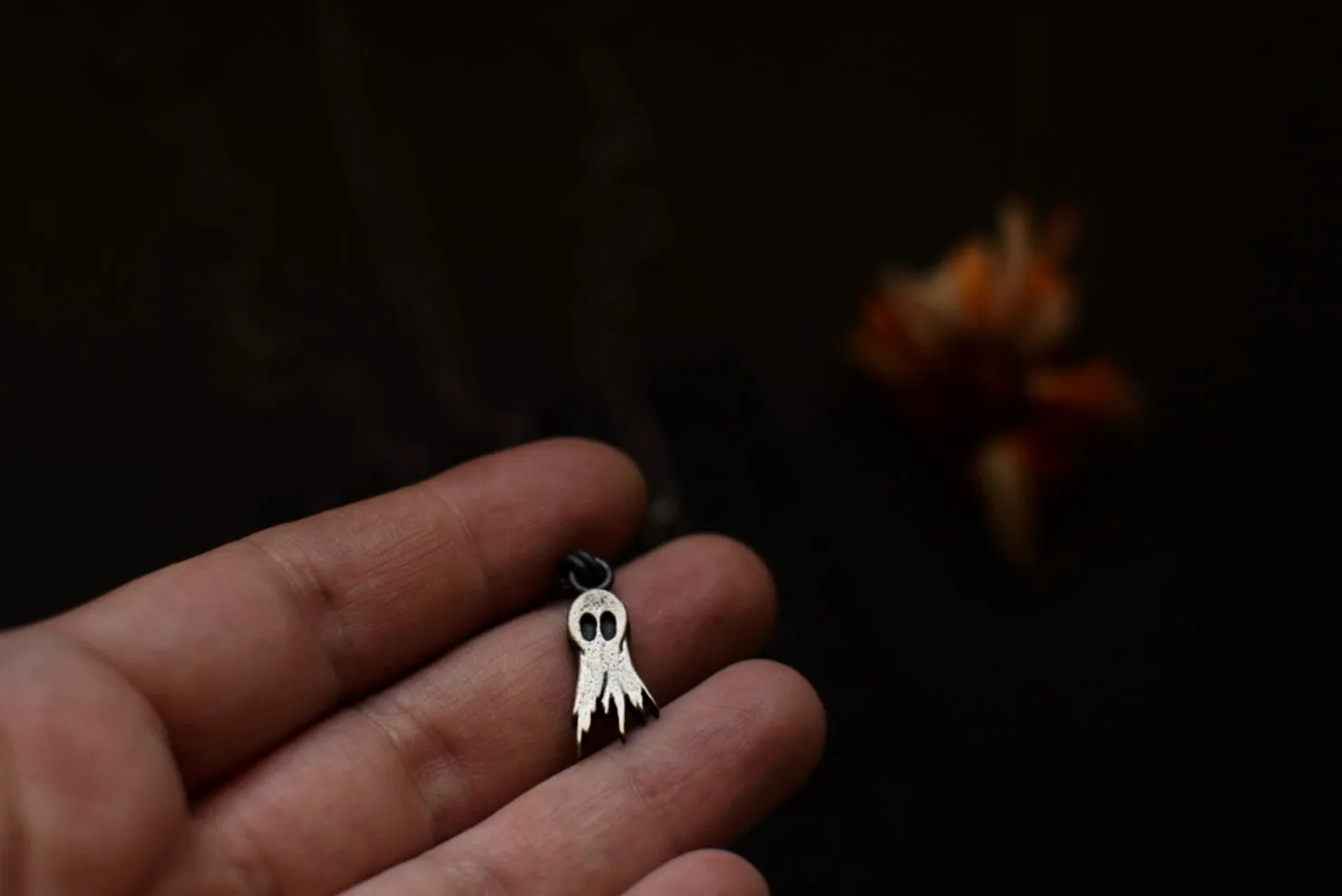 Ghost Charm Necklace