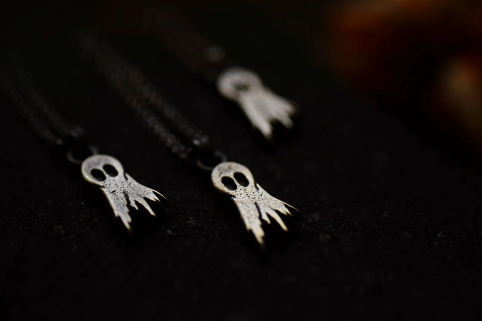 Ghost Charm Necklace
