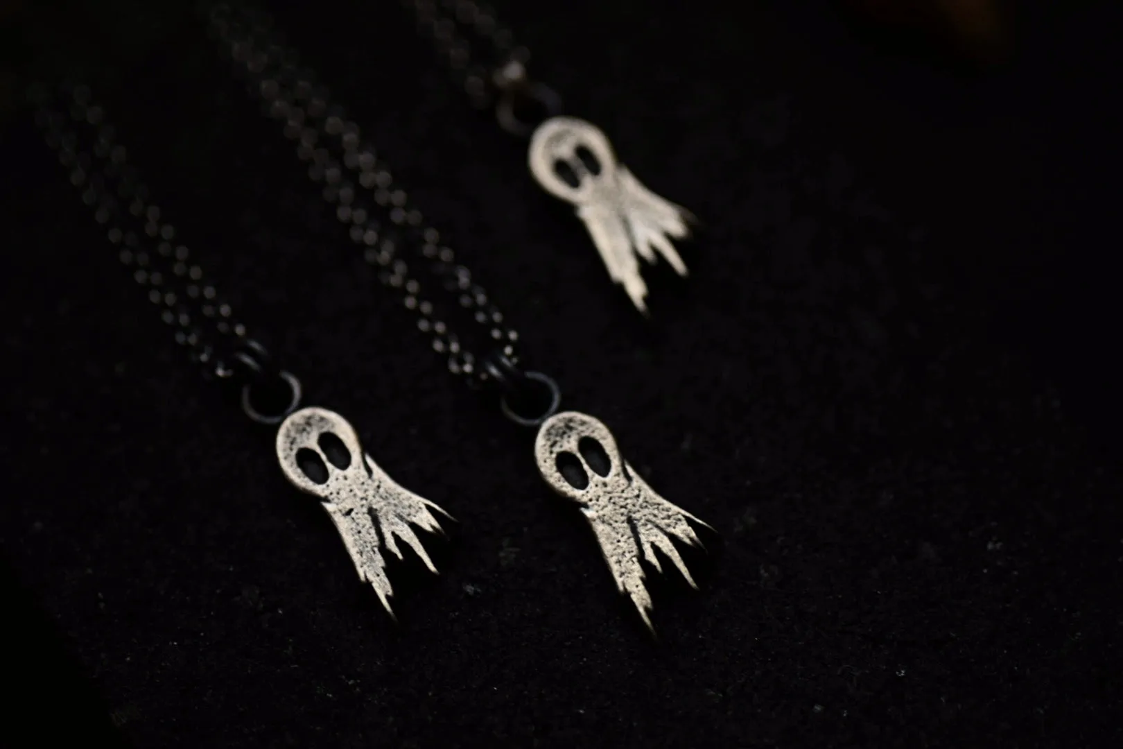 Ghost Charm Necklace