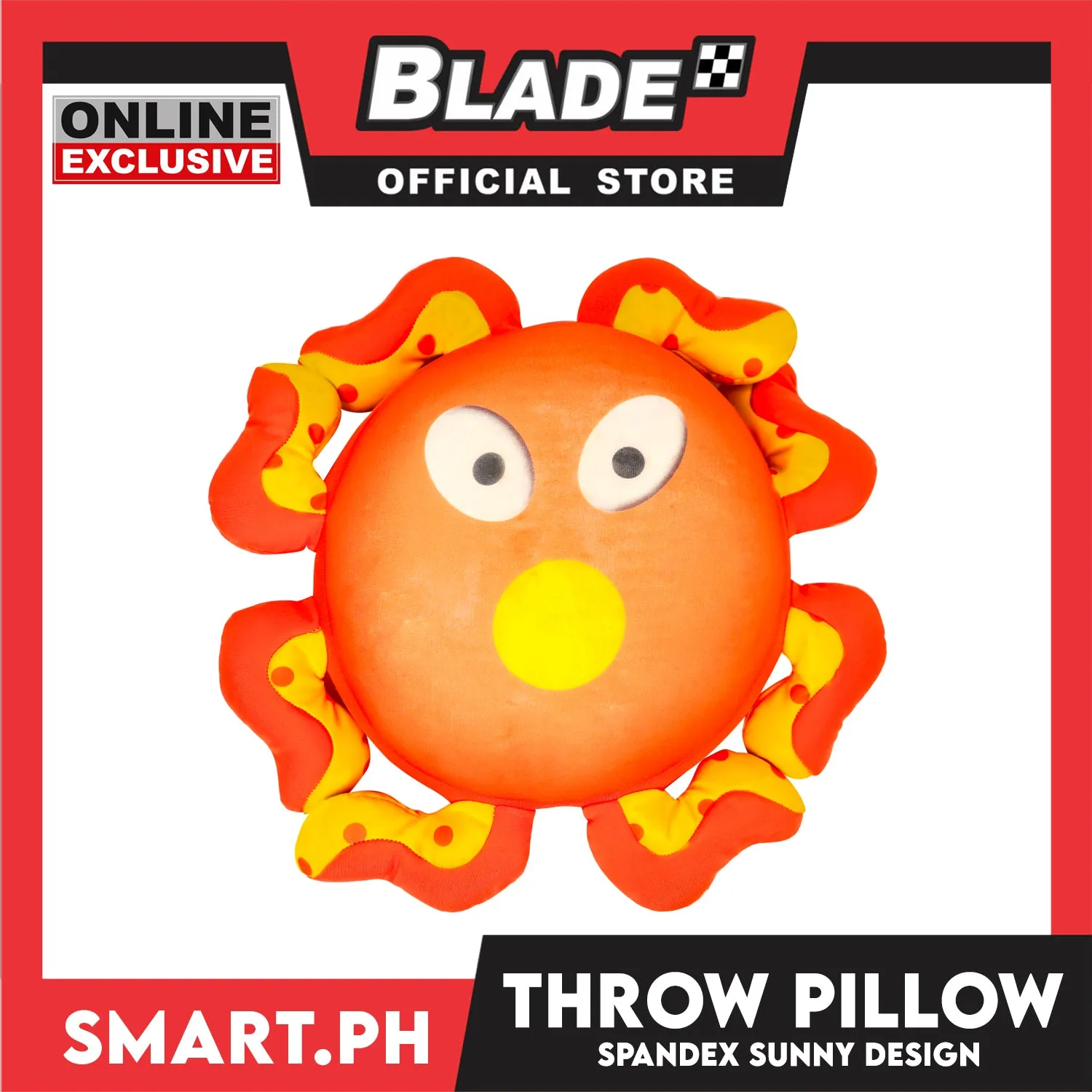 Gifts Throw Pillow Spandex, Sunny Design 10'' (Assorted Designs and Colors)