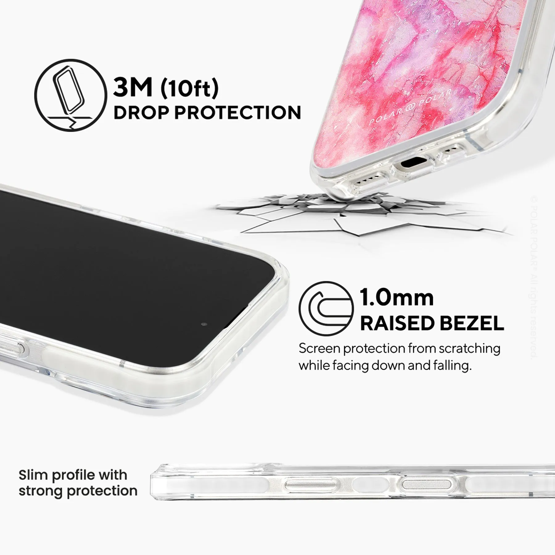 Gloaming Island - iPhone 16 Plus Clear Bumper MagSafe Case