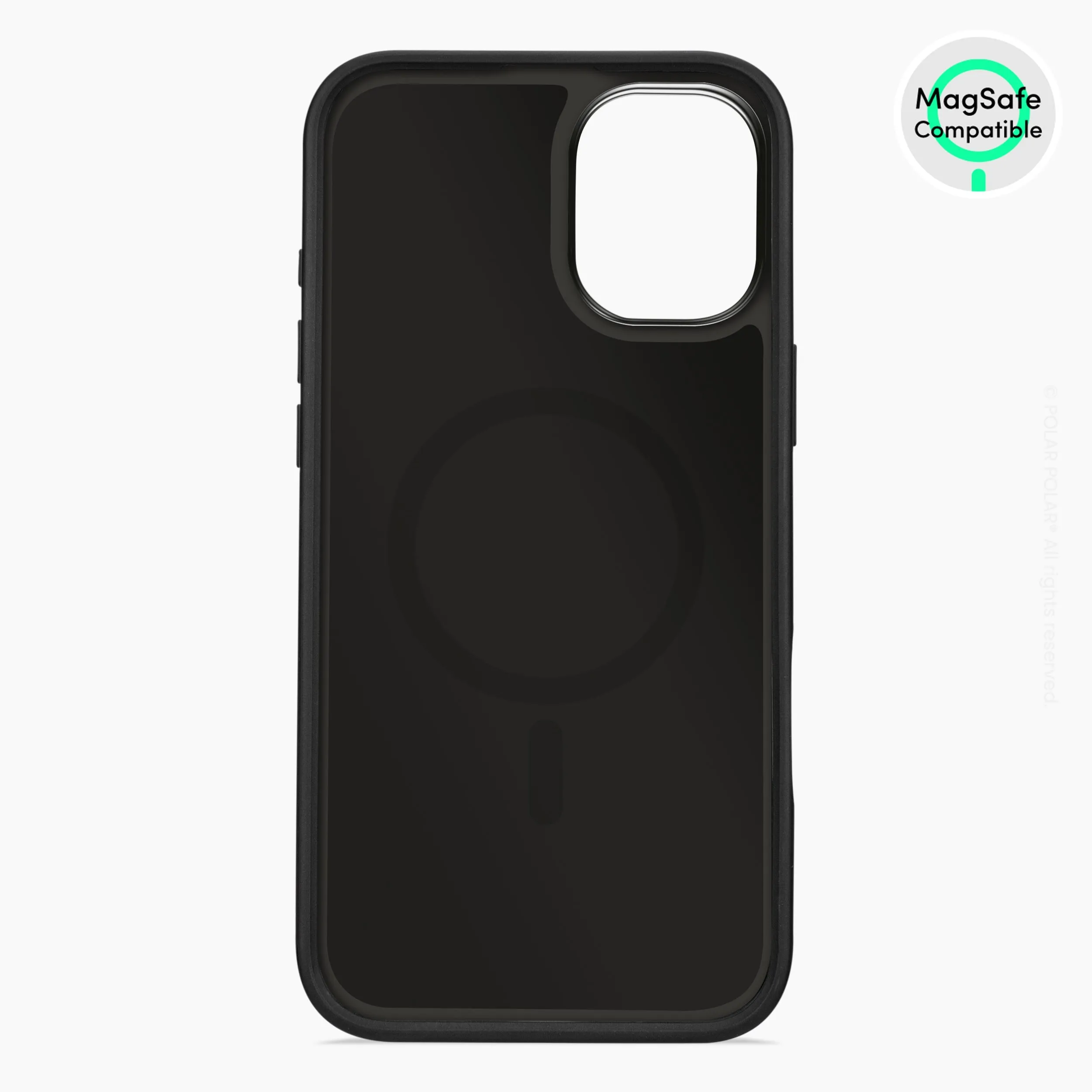 Gloaming Island - iPhone 16 Plus Frosted Black Bumper MagSafe Case
