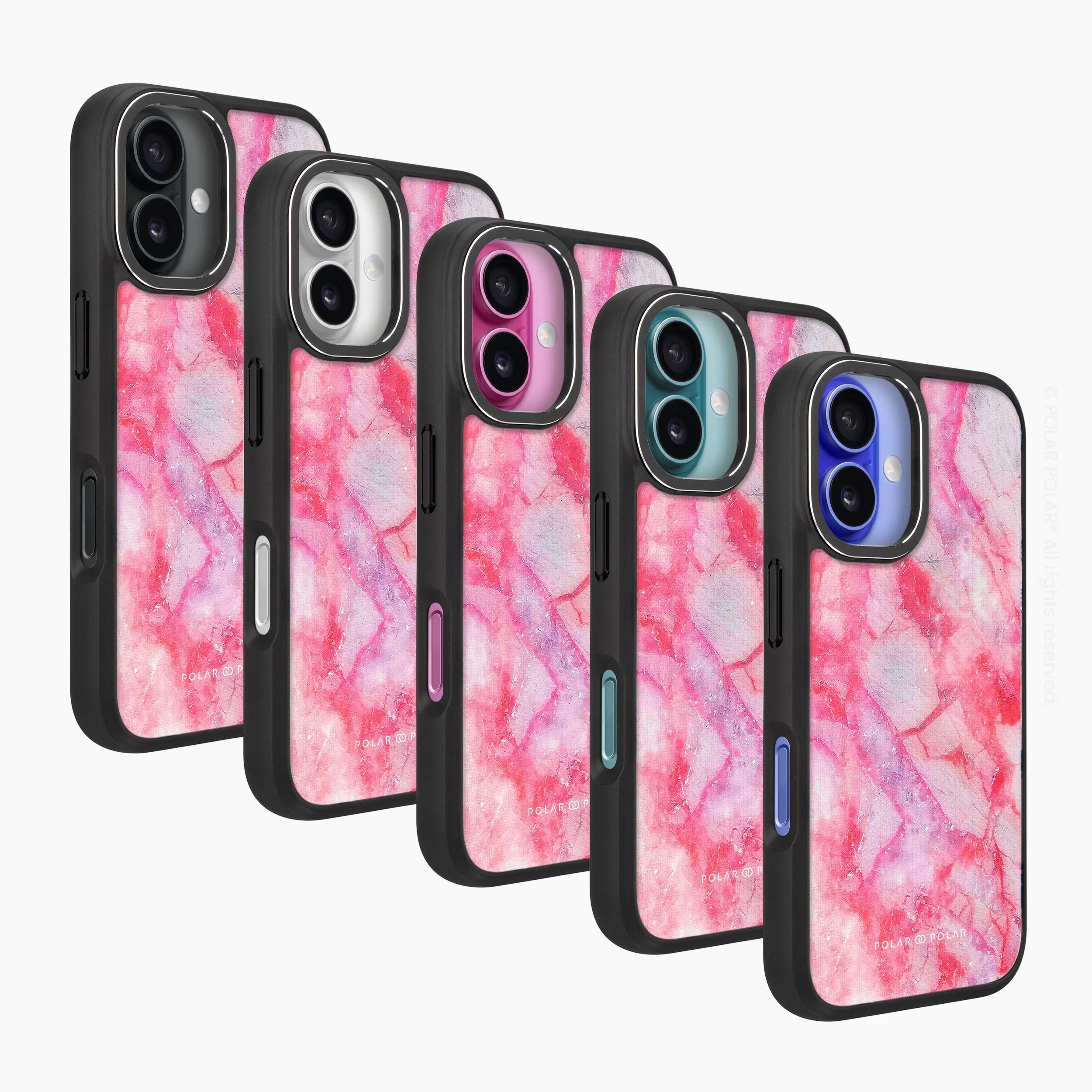 Gloaming Island - iPhone 16 Plus Frosted Black Bumper MagSafe Case