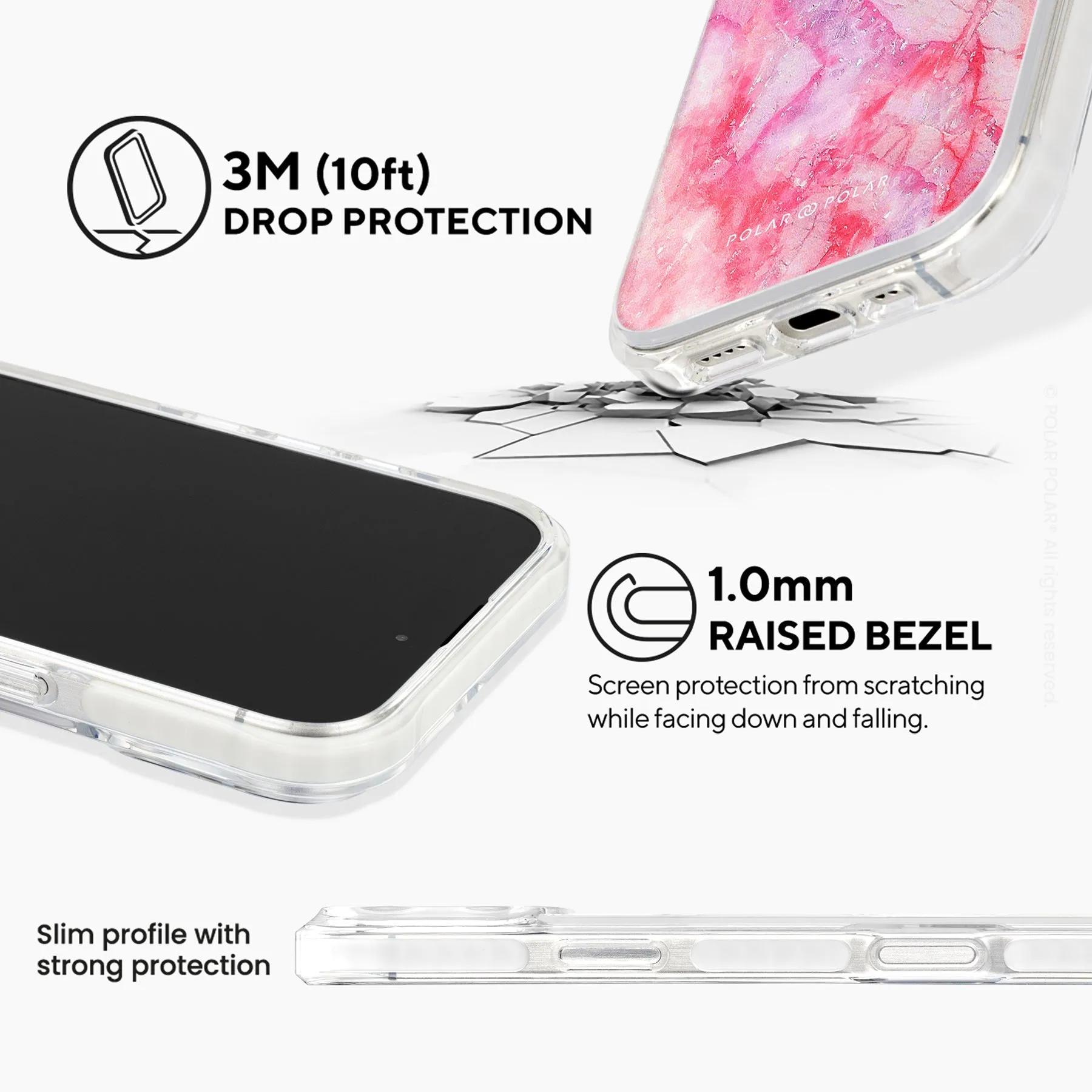Gloaming Island - iPhone 16 Pro Max Clear Bumper MagSafe Case