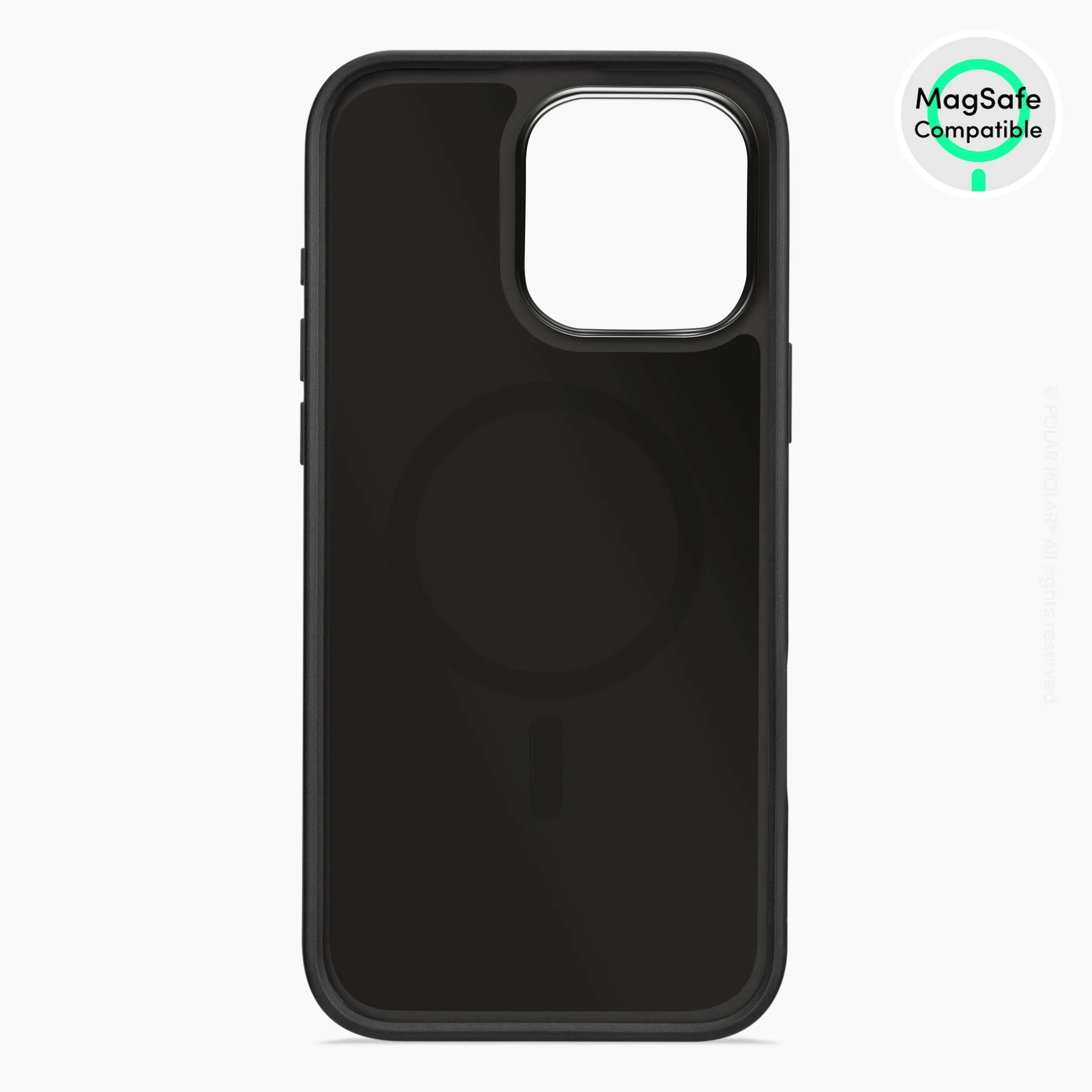 Gloaming Island - iPhone 16 Pro Max Frosted Black Bumper MagSafe Case