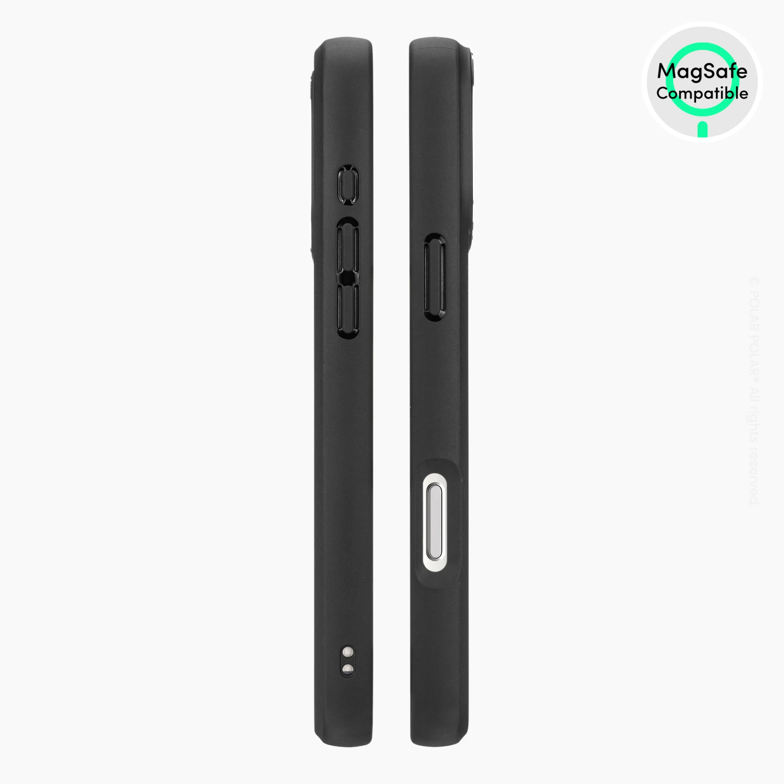 Gloaming Island - iPhone 16 Pro Max Frosted Black Bumper MagSafe Case