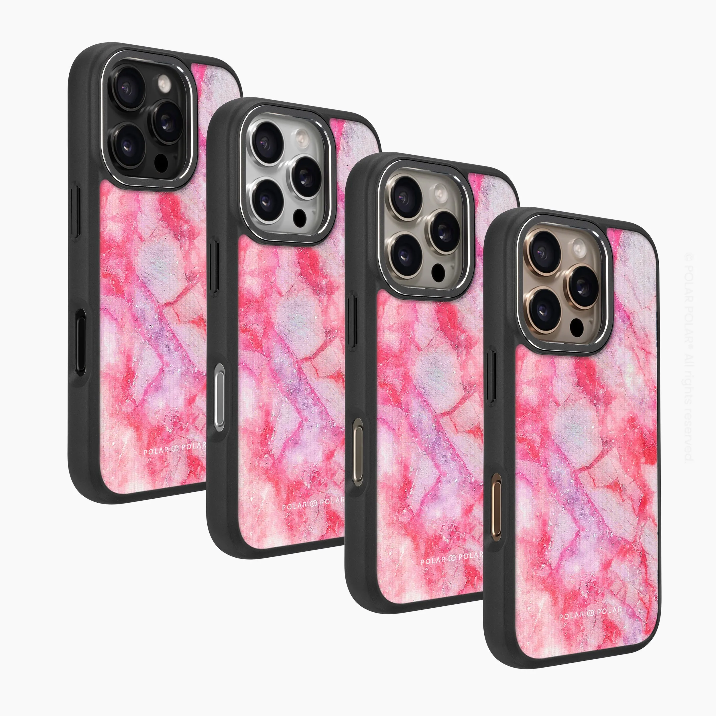 Gloaming Island - iPhone 16 Pro Max Frosted Black Bumper MagSafe Case