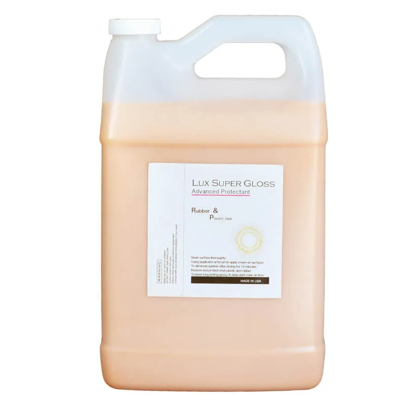 Gloss and Durable Rubber & Plastic Protectant