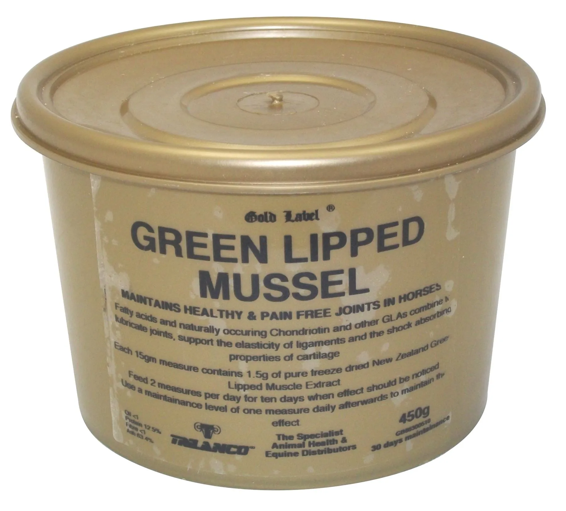 Gold Label Equestrian Green Lipped Mussel