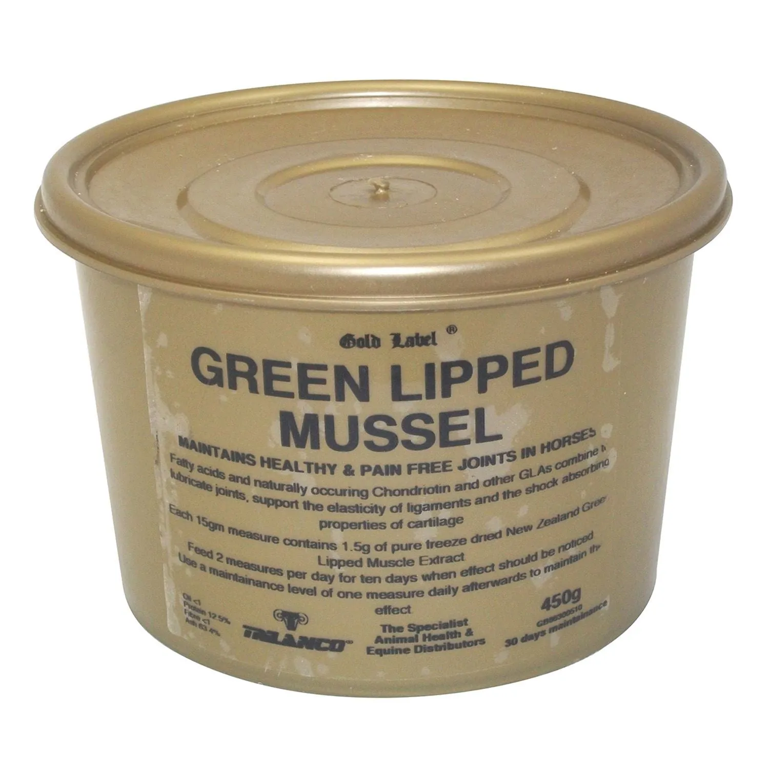 Gold Label Equestrian Green Lipped Mussel